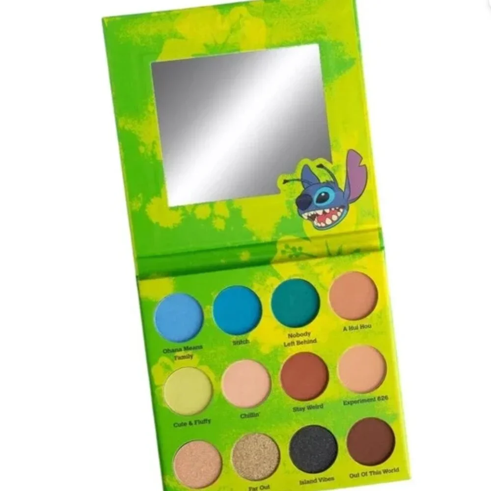 Disney Stitch Eyeshadow Palette - Vibrant Colors